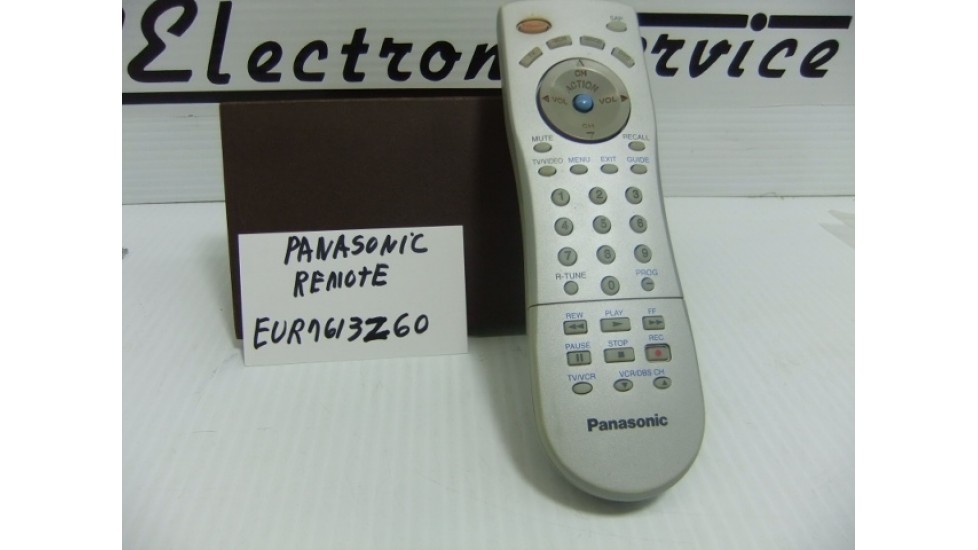 Panasonic EUR7613Z60 remote control .